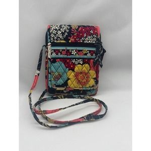 VERA BRADLEY. Happy Snails ~ Mini Hipster Crossbody Purse
